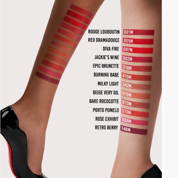 Christian Louboutin Rouge Lipstick NEW 001M rouge Louboutin matte - Picture 4 of 6